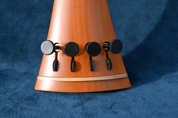 Buchs-Cello-Saitenhalter, franz., mit 4 Feinstimmern, Aurora-Serie